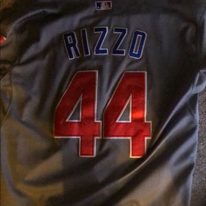 Chicago Cubs 2016 rizzo World Series Jersey